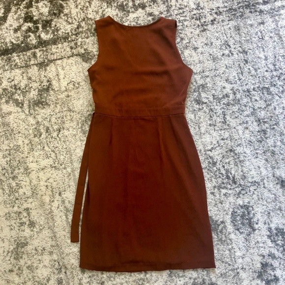 FOREVER 21 Wrap Dress with Pleat Detail - Picture 2 of 6